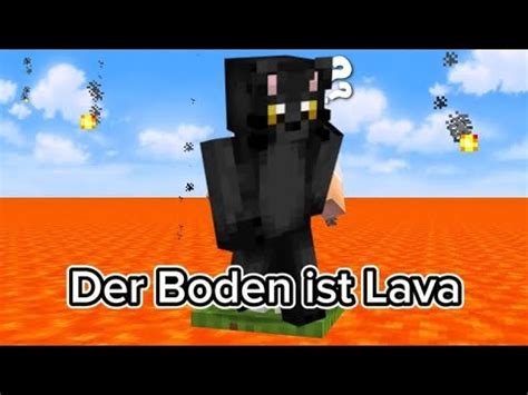 Minecraft ABER Der Boden Ist Lava YouTube