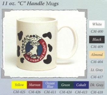 Custom Imprinted Ceramic Coffee Mugs, Customized, Printed, Personalized ...