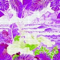 Ve1 Background Animated Tropical Purple Idca Lu Background