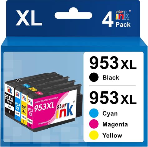 953 XL 953XL Ink Cartridges Multipack Replacement For HP 953XL Ink