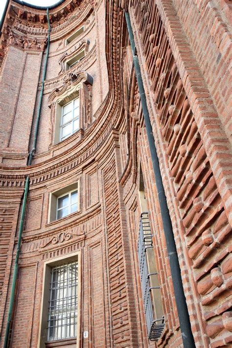 Fachada Barroca De Palazzo Carignano Tur N Italia Imagen De Archivo