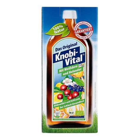 Knobivital Mit Weissdorn Holunder Ml Apotheke De