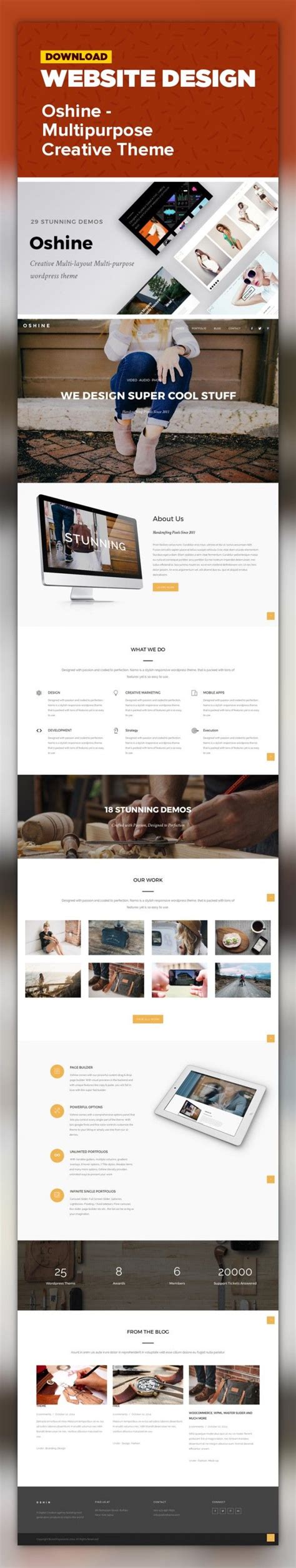 Oshine Multipurpose Creative Wordpress Theme