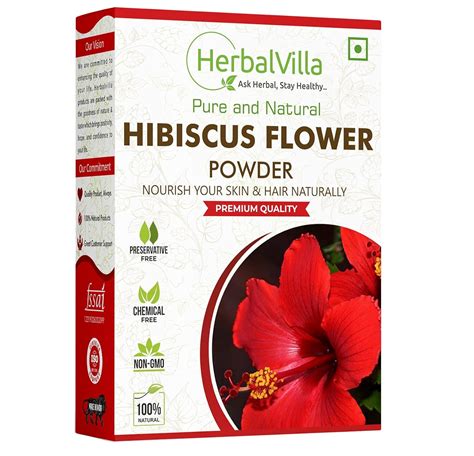 Hibiscus Powder For Hair Growth 200 Grams And Face Pack Beauty And Personal Care