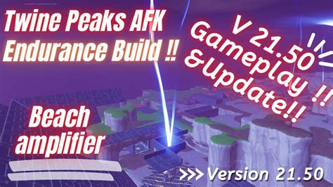 Fortnite Stw Twine Peaks Endurance Build Afk Beach Amp V2150 Update