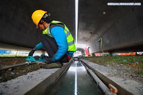 Baustelle Der Hochgeschwindigkeitsstrecke Guiyang Nanning Xinhua