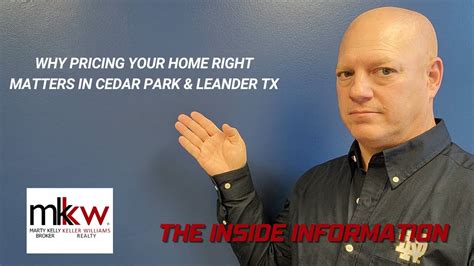 Why Pricing Your Home Right Matters In Cedar Park Leander Tx Youtube