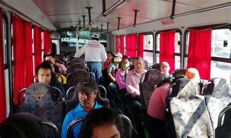 Smt Contin A Con Operativos Abordo Del Transporte P Blico Sicom Noticias