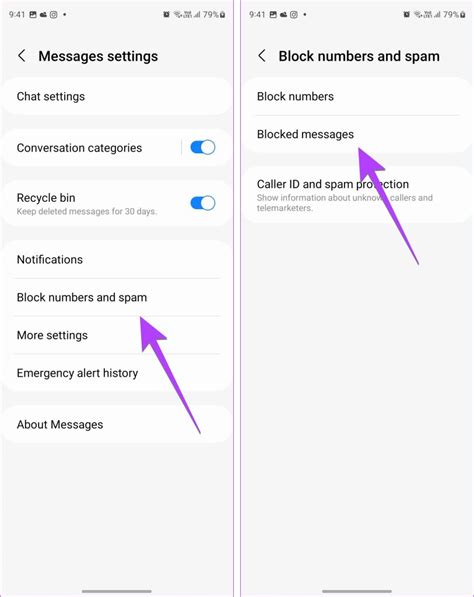 How To See And Retrieve Blocked Messages On Android Samsung Included