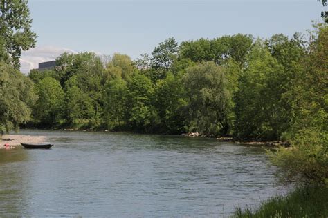 Limmat Fluss River Bei Der Insel Au Werdinsel Zwis Flickr