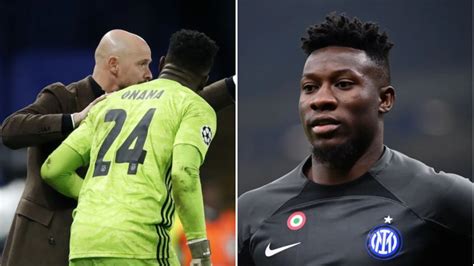 Erik Ten Hag Phones Andre Onana With Goalkeeper Set To Join Manchester