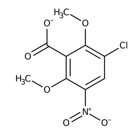 Ácido 3 cloro 2 6 dimetoxi 5 nitrobenzoico 98 Fisher Scientific
