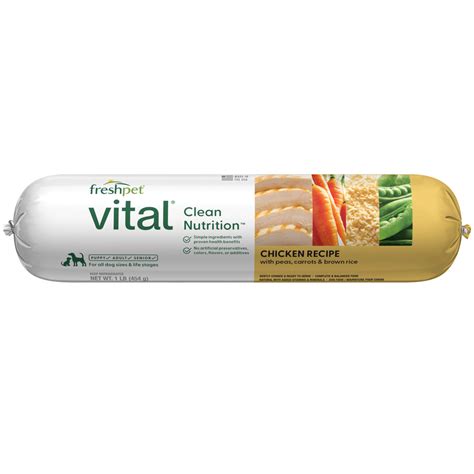 Freshpet® Vital Balanced Nutrition Chicken Dog Food Recipe
