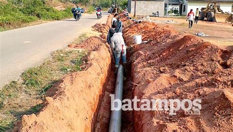 Karimun Pdam Tirta Karimun Ganti Pipa Transmisi Air F Dok Pdam Tirta