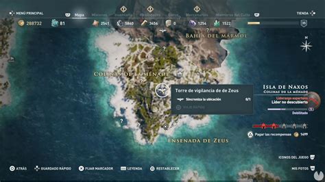 Isla De Naxos En Assasin S Creed Odyssey Todas Las Ubicaciones