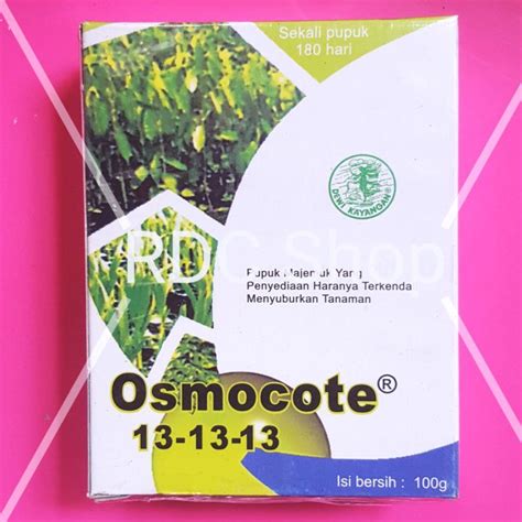 Pupuk Osmocote 13 13 13 Seimbang 100Gr Dekastar Original Kemasan Pabrik