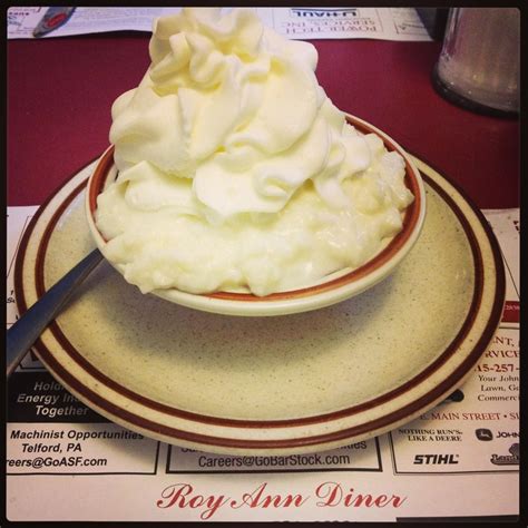 3 Star Rice Pudding Roy Ann Diner Sellersville Pa