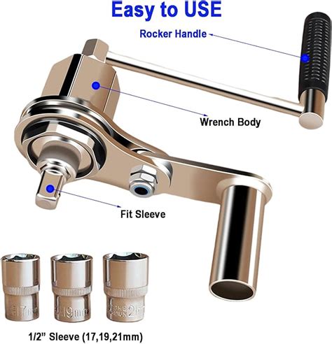 Torque Multiplier, Heavy Duty Torque Multiplier Wrench Set for Lug Nut