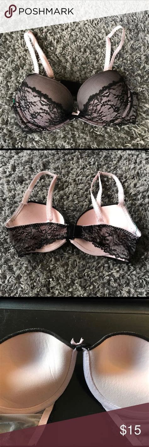 Victorias Secret Padded Demi 32b Bra Bra Demi Bra Black Lace