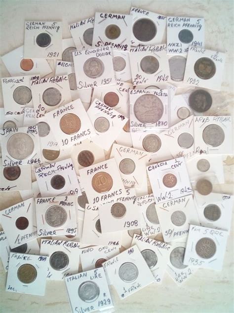 Mondo Lot Various Worldcoins 18551960s 60 Pieces Incl Catawiki