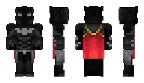 Batman Minecraft Skin 64x64 Steve