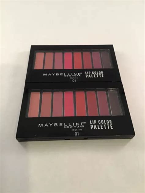 Maybelline New York Lip Color Palette Nude To Wine Lot Of Eur Picclick Fr