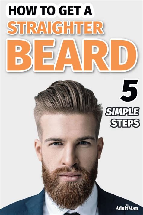 How To Straighten Your Beard 5 Simple Curl Busting Steps Beard