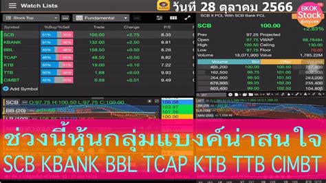 Scb Kbank Bbl Tcap Ktb Ttb Cimbt