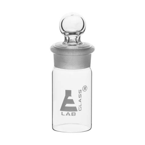 Weighing Bottle 15mL Tall Form Borosilicate GlassDefault Title