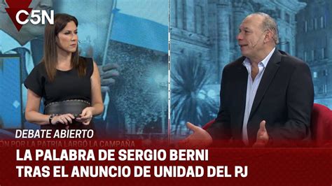 Sergio Berni Mano A Mano Con Daniela Ballester En Debate Abierto Youtube