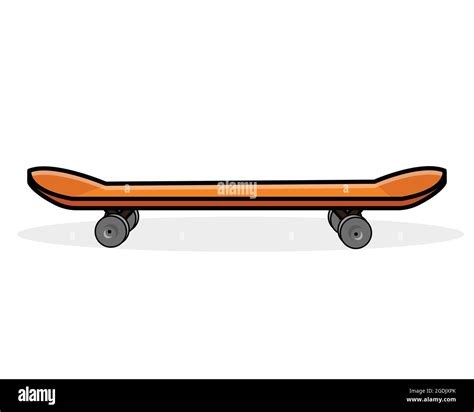 Skateboard Illustration Stock Skateboard Vector Skateboard Isolated Design Skateboard Icon