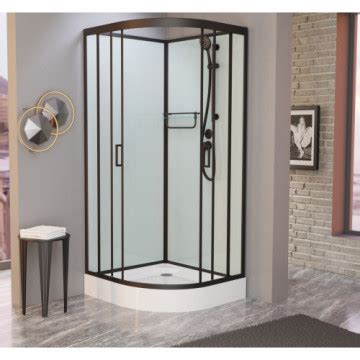 Душевая кабина Frank F408 Black без крыши 80х80 — купить в Москве по ...