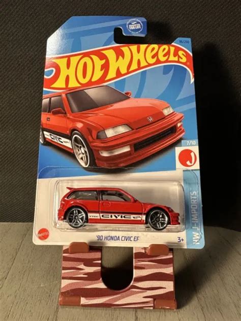 HOT WHEELS Honda Civic EF Red HW J Imports Car Toy JDM NEW PicClick UK
