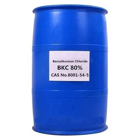 Percent Benzalkonium Chloride For Water Disinfectant Liquid At Rs