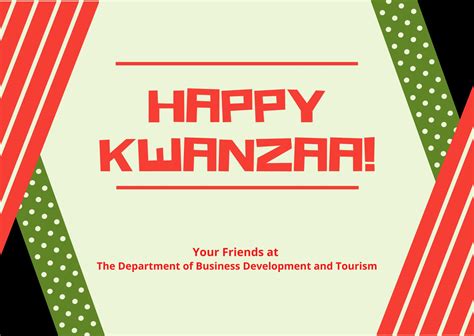 Happy Kwanzaa! - Ocean County Tourism