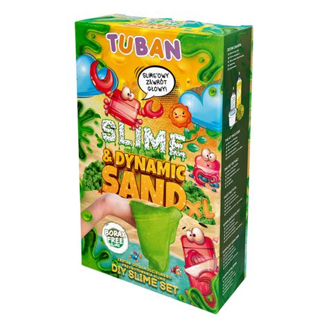 Kit Diy Tuban Slime Dynamic Sand Xl Sklep Tuban