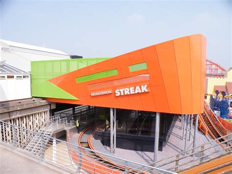 Nickelodeon Streak Blackpool Pleasure Beach Uk Theme Park Spy