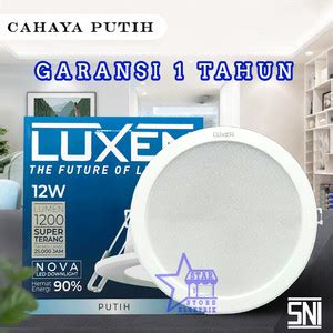 Jual Lampu Downlight Led Plafon Luxen 12 Watt Nova Panel LED 12W IB