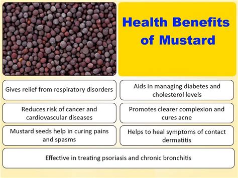 Mustard Health Benefits Scopalabor