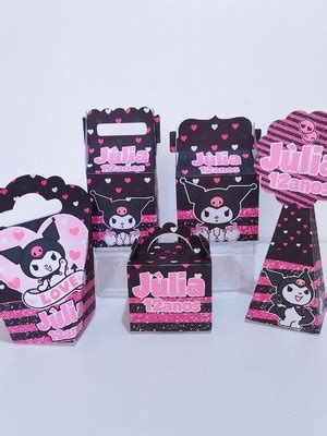 Caixas Personalizada Kuromi Compre Produtos Personalizados No Elo