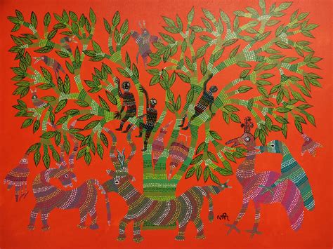 Bhil Painting – Indian Arts Collective