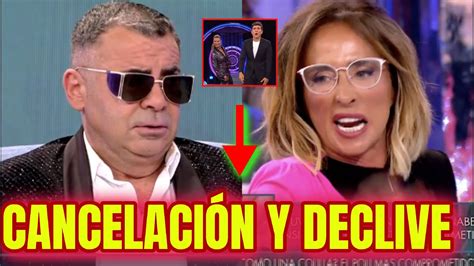 CANCELACIÓN FINAL de Sálvame Deluxe y Jorge Javier HUNDIDO por Tu