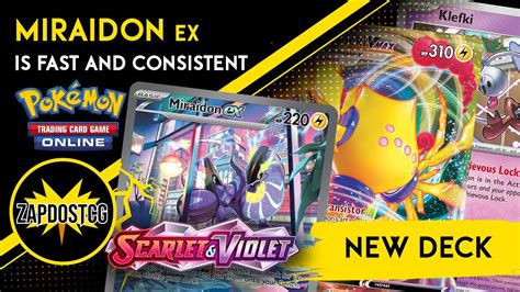 Miraidon Ex Deck With Regieleki VMAX Is FAST And CONSISTENT Pokemon