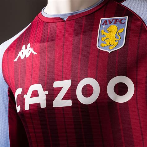 Aston Villa 2021 22 Kappa Home Kit Football Shirt Culture Latest