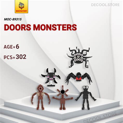 Doors Monsters MOC Factory 89315 Official Store | DECOOL