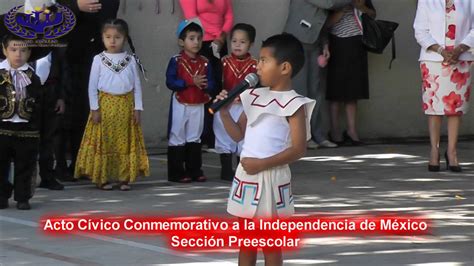 Acto Cívico Conmemorativo a la Independencia de México YouTube