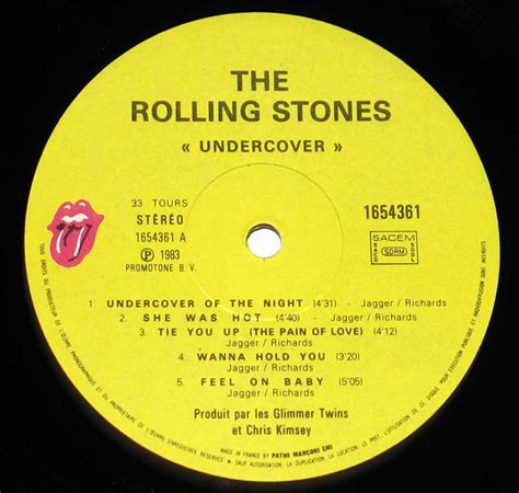 ROLLING STONES UNDERCOVER band-member photos Album Cover Photos ...