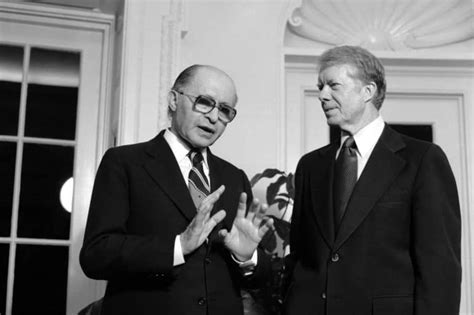 Us President Jimmy Carter And Israeli Prime Minister Menachem Begin