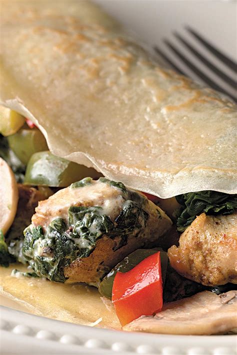 Curried Chicken Crepes Recipe | King Arthur Flour