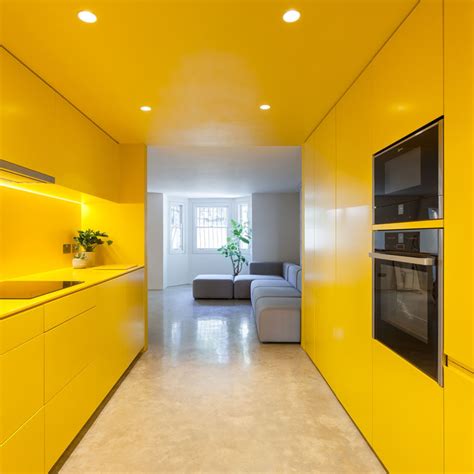 A Yellow Kitchen Brightens Up This North London Basement | CONTEMPORIST